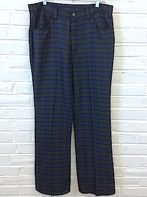 levi's plaid pants