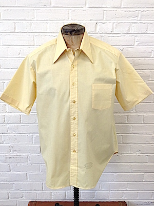 bright yellow shirt mens