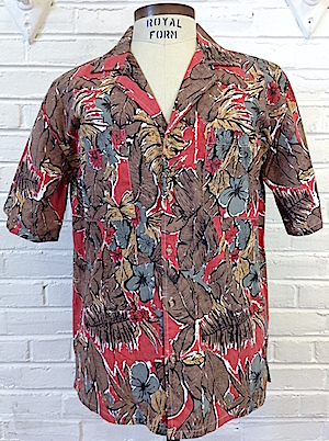 Plus Size Men s Hawaiian Shirts For Beach Retro Floral Printed