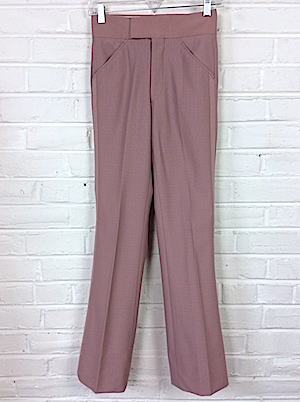 Sazz Vintage Clothing: (26x31) Boy's Vintage 70's Tuxedo Pants