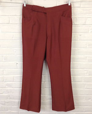 burnt orange bell bottoms