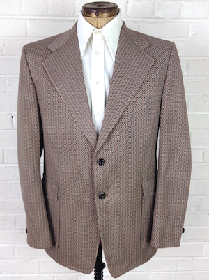 mens striped blazer vintage
