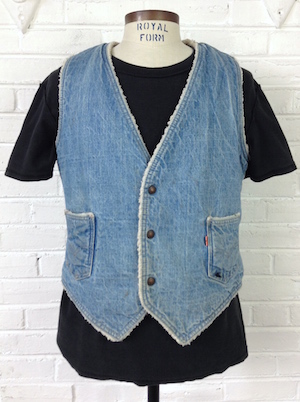 Levis 70's vintage denim vest