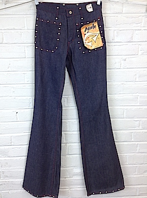 Denim Disco Pants 