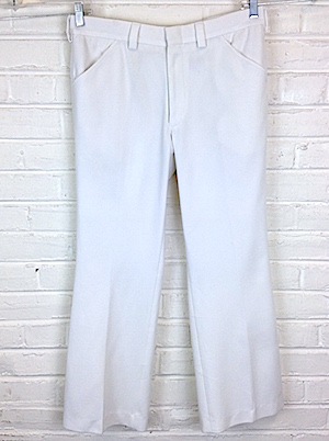 70'S Women Disco Pants - White