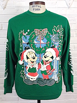 mickey christmas sweatshirt