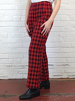 red houndstooth pants