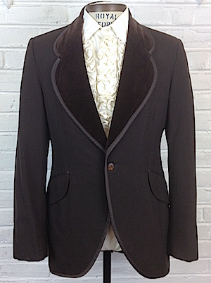 Vintage velvet 2024 dinner jacket