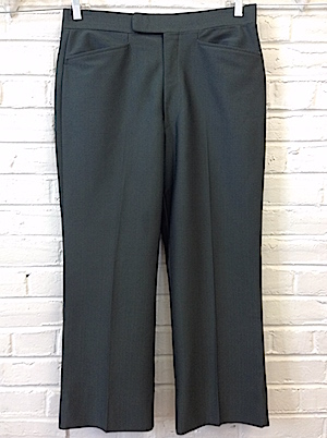 Sazz Vintage Clothing: (34x27) Mens 1970s DISCO Pants! Glossy Olive ...