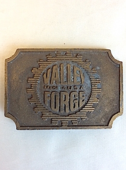 Vintage Belt Buckle!  Valley Forge: Made in the U.S.A.
