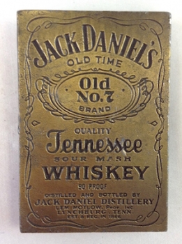 Vintage Belt Buckle! Jack Daniels Tennessee Whiskey!
