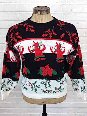 Sazz Vintage Clothing: (mens Snug L) Ugly Xmas Sweater! Super Soft ...