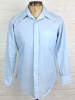 big collar shirt 70s mens