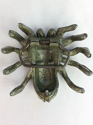 tarantula belt buckle