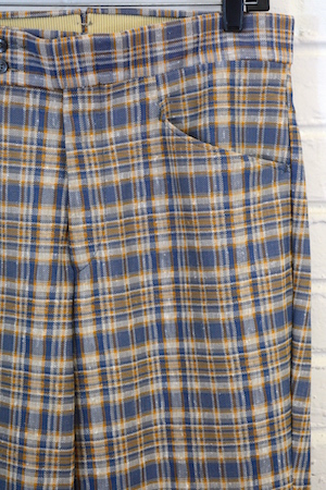 Sazz Vintage Clothing: (33x27) Men's Vintage 70's Polyester Pants. Blue ...